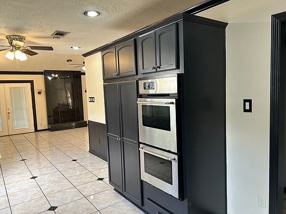 Looking from the kitchen out toward the living room