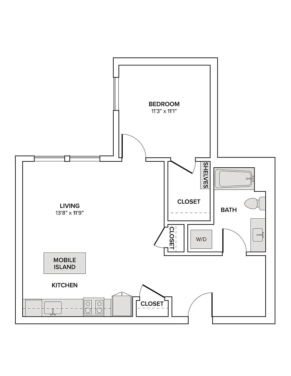 Floor plan A08
