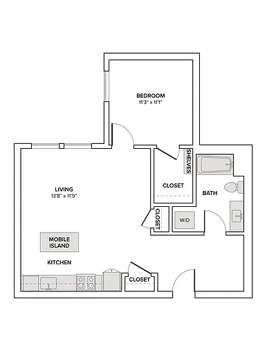 Floor plan A08