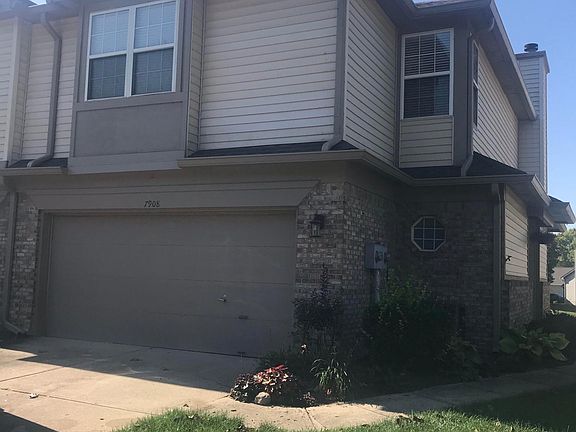 Garage and walkway