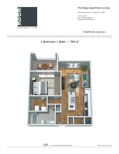 Floor plan Castleton 1.1