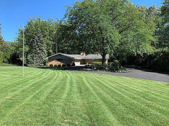 Large yard for fun and games
