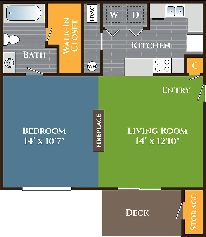 Floor plan Acadia Renovated