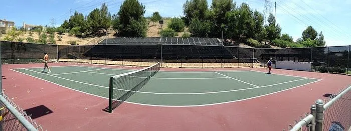 community tennis court