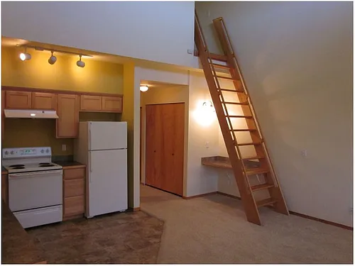 Floor plan 1-Bedroom Loft