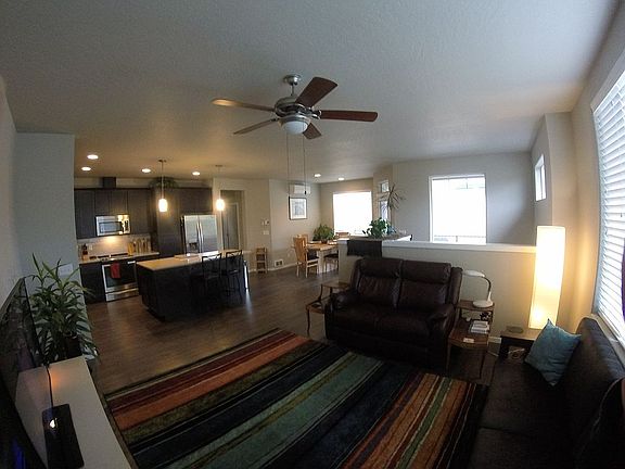 Open concept living area