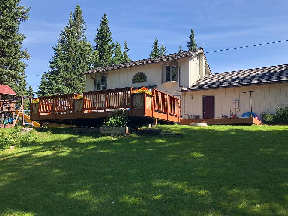 Back of house/back deck