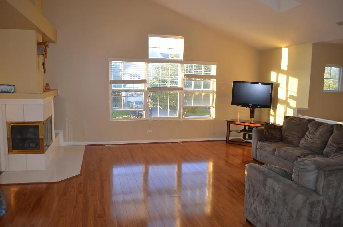Living Room with Fireplace - 341 Gazebo Ln