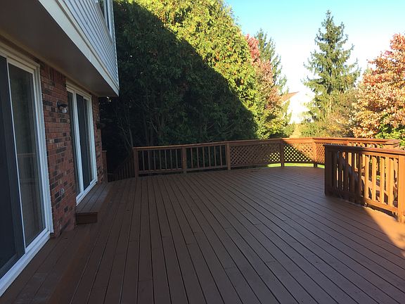 Back Newly Finished Deck