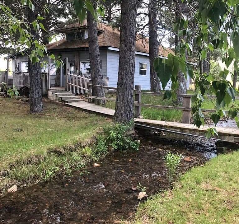 Home with Creek 