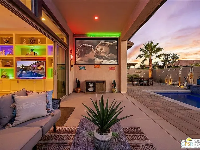 Outdoor Media Room