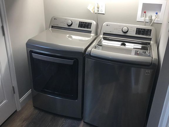 First floor laundry and rear entry