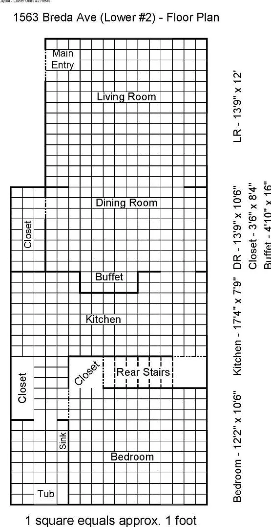1 bed, 725 sqft, $1,110 — Photo 2
