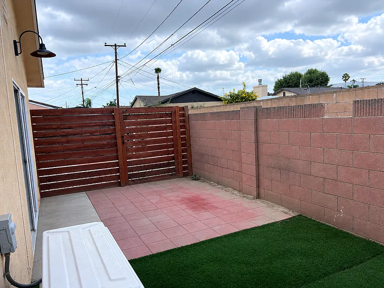 Back Patio / Back Gate