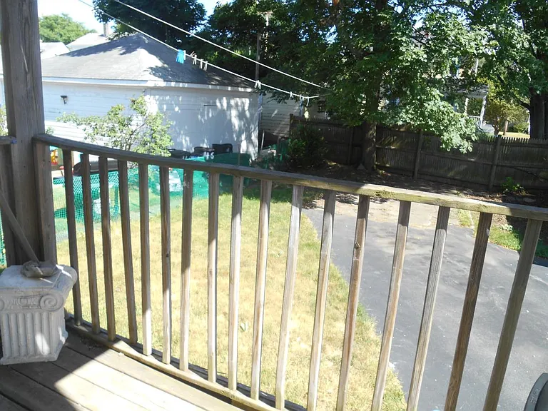 Rear porch