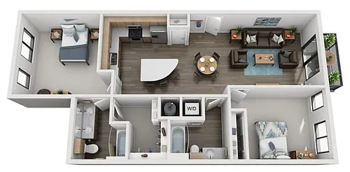Floor plan 2BRC2