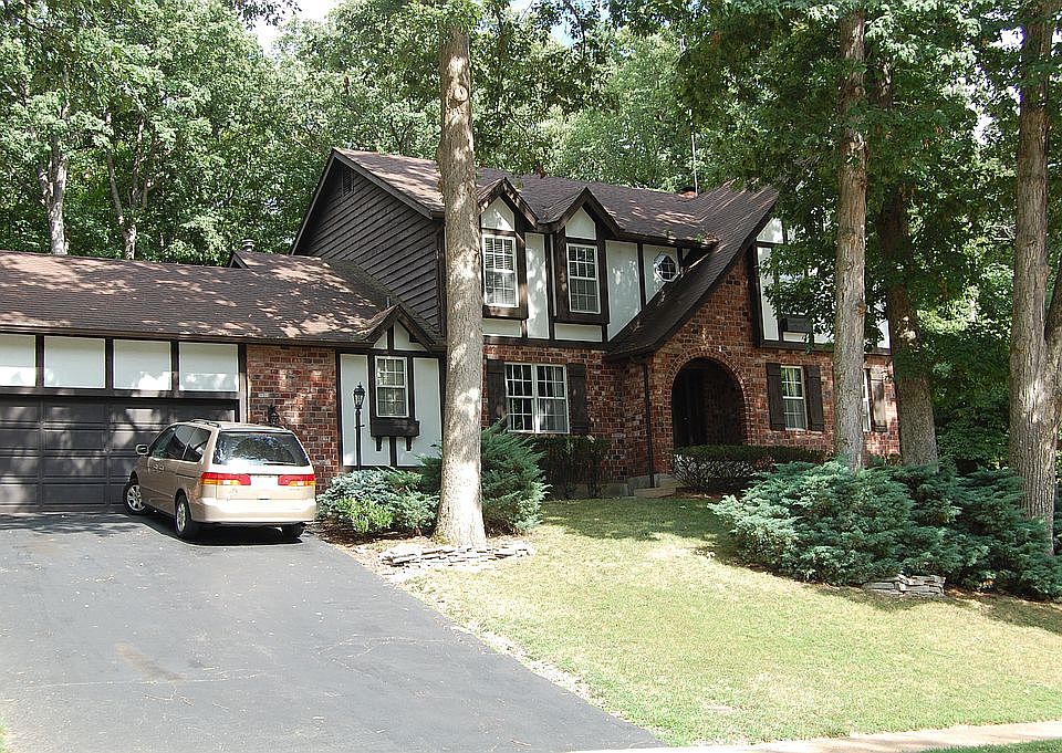 Front of house faces west