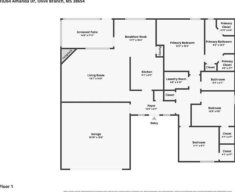 3 bed, 2.0 bath, 1477 sqft, $1,825 — Photo 2