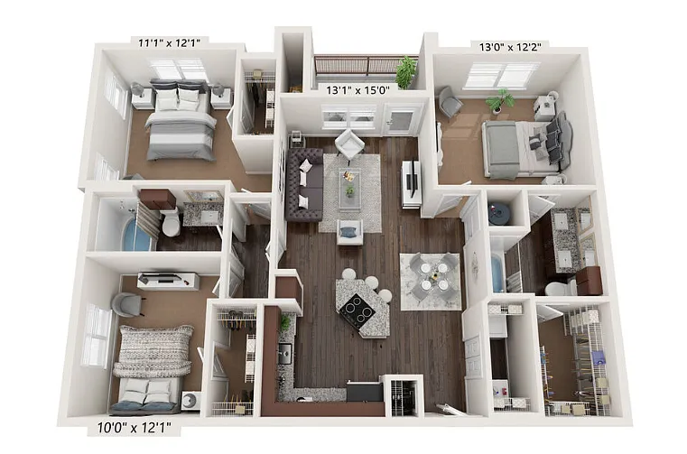 Floor plan C1