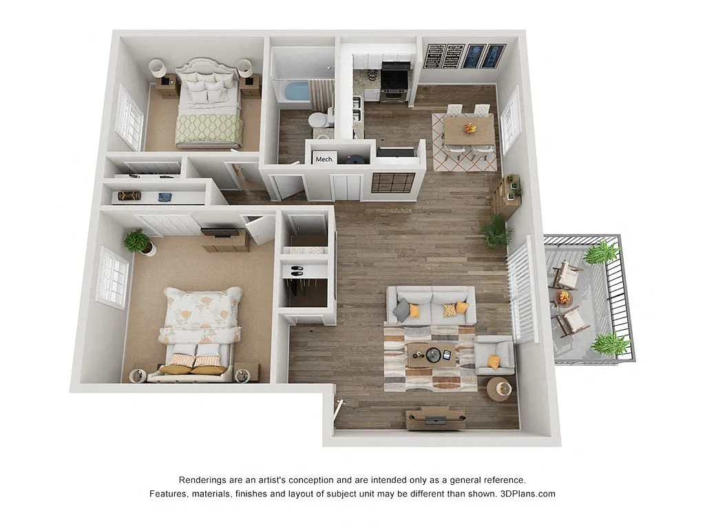 Floor plan B1