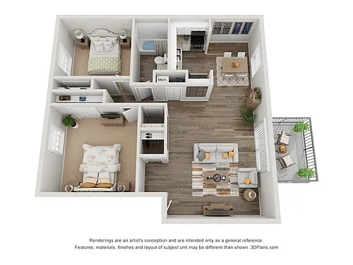 Floor plan B1