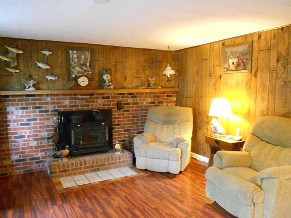 Family Room w/ wood burning stove