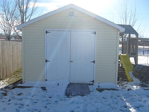 Storage Shed in Yard