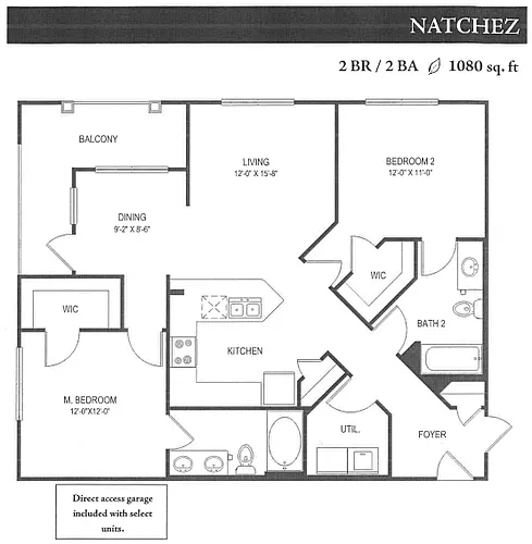 Floor plan Natchez