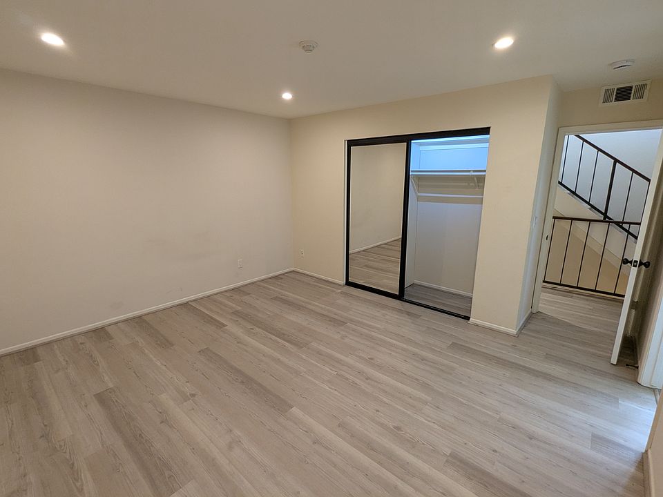 Master bedroom facing hallway