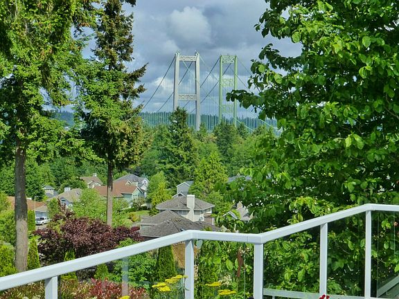 View of the Narrows Bridge from the deck.