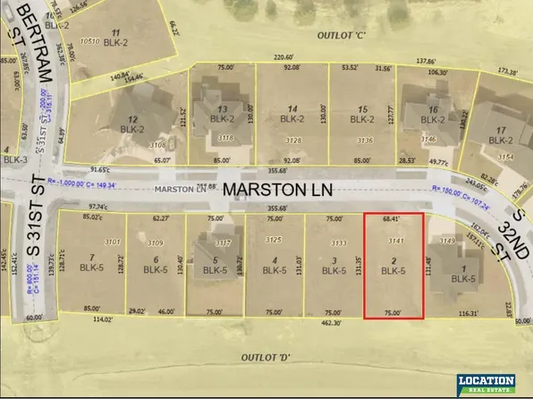 3141 Marston Ln, Roca, NE 68430