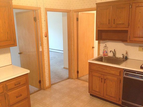 kitchen leading to Bedroom living room and spare room