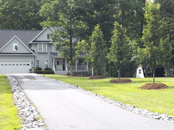 House recessed at back of lot....great privacy