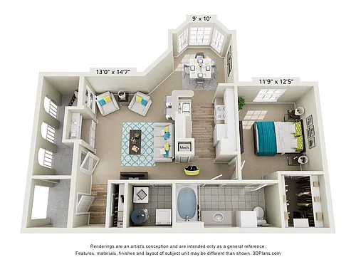 Floor plan Whitehall