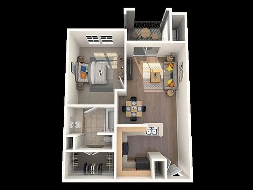 Floor plan Pine Renovated