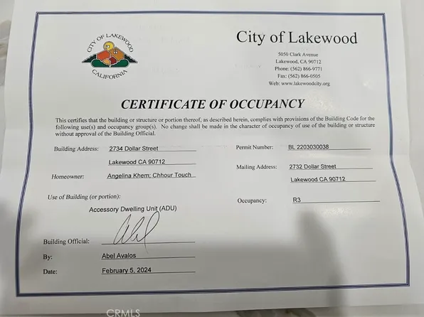 2732 Dollar St, Lakewood, CA 90712