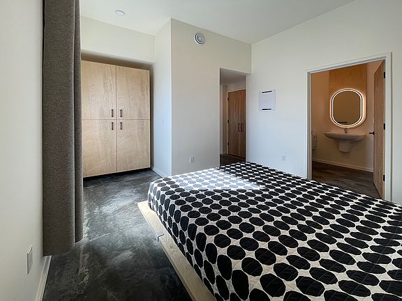bedroom has ensuite bath