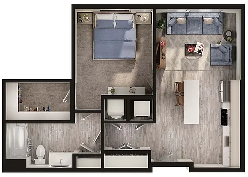 Floor plan A4