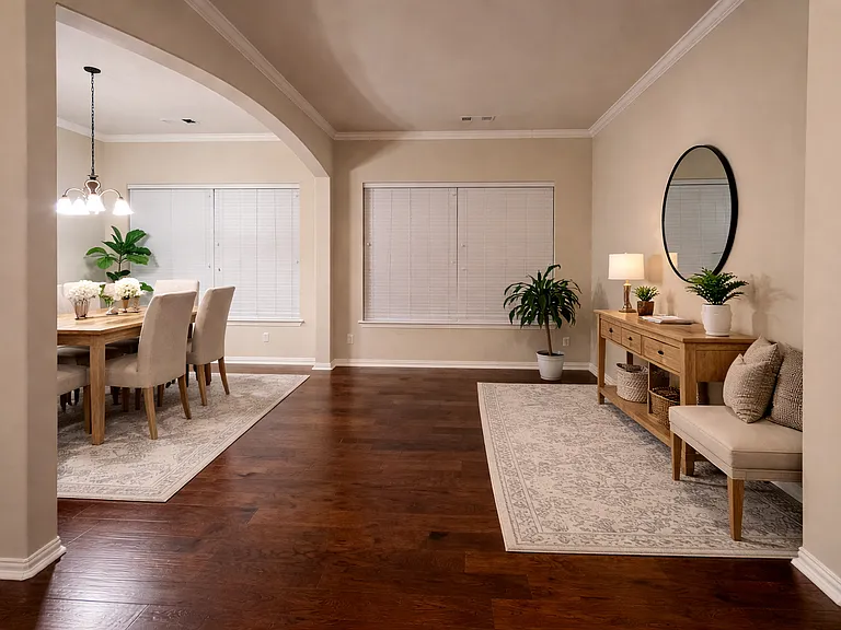 Formal living and Dining areas