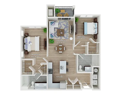 Floor plan Hawk