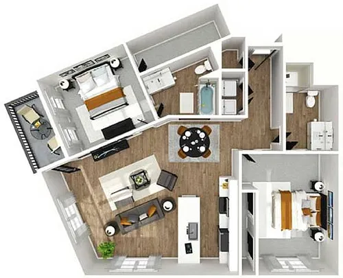 Floor plan B6