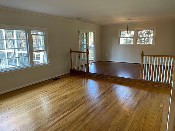 living room and dining room