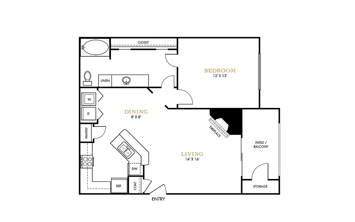 Floor plan A3 Classic