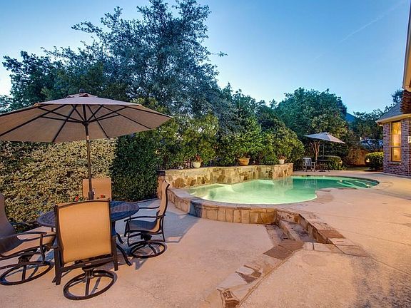 Private Backyard Oasis features a stunning Pool & an extra-large covered patio.