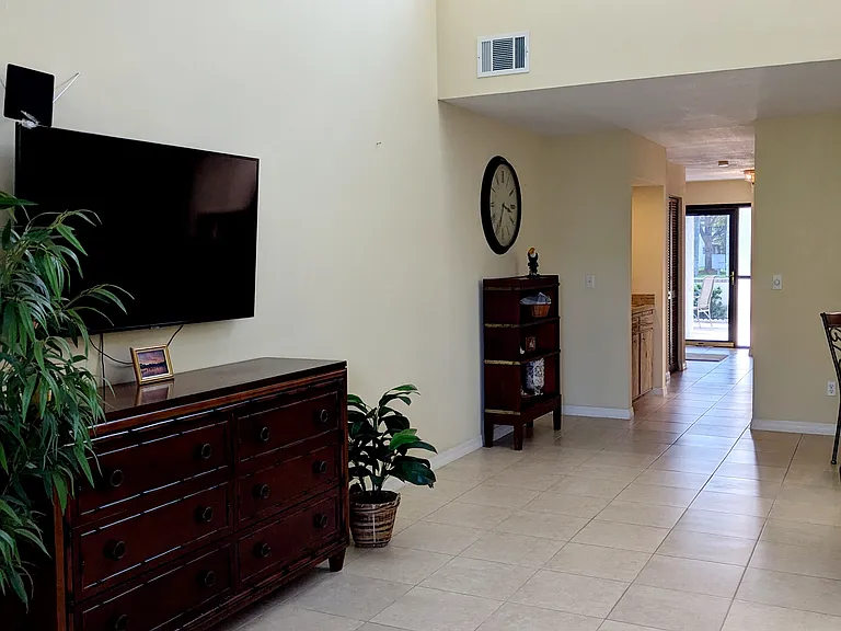 High ceilings with skylights