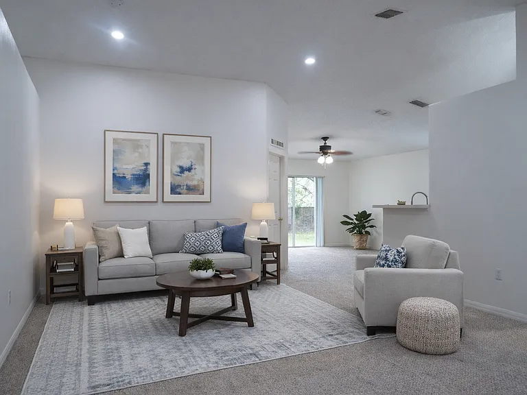 Staged Living Room