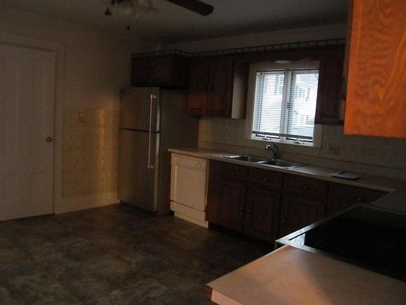 Current dishwasher is stainless steel like the rest of the appliances.
