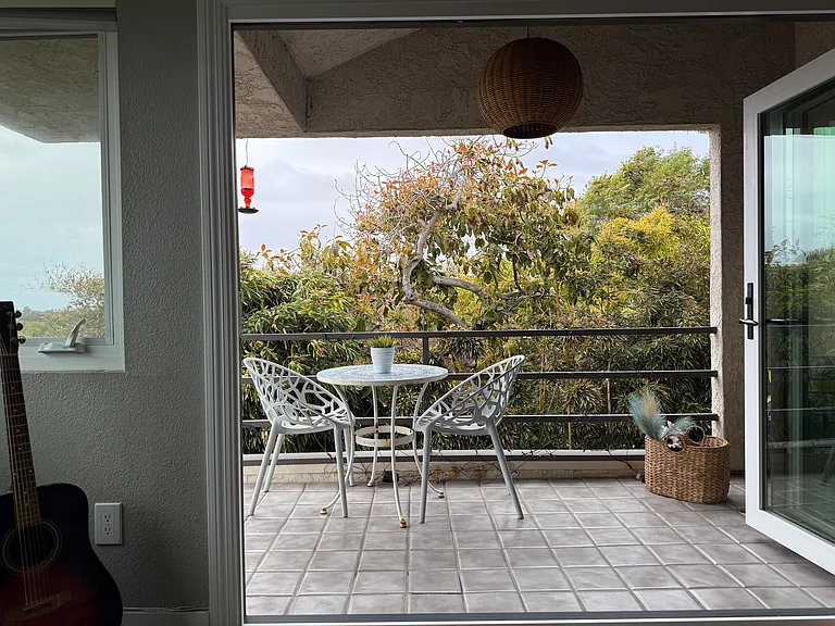 Upper balcony