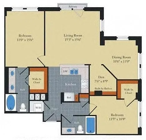 Floor plan B5D