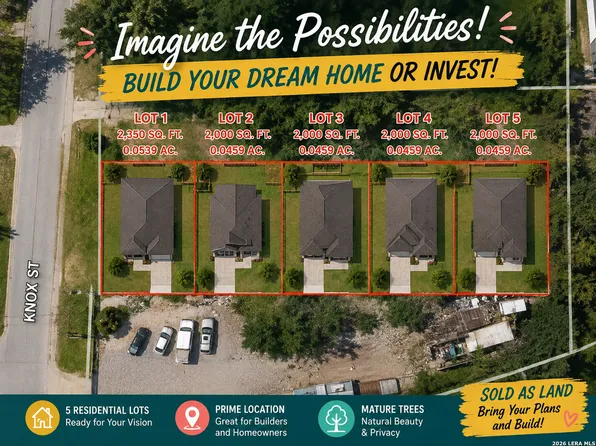 7306 Knox St. LOT A-E, Houston, TX 77088